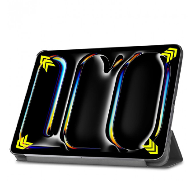 Чохол до планшета BeCover Smart Case Apple iPad Pro 11" M4 2024 Black Abstraction (711630)