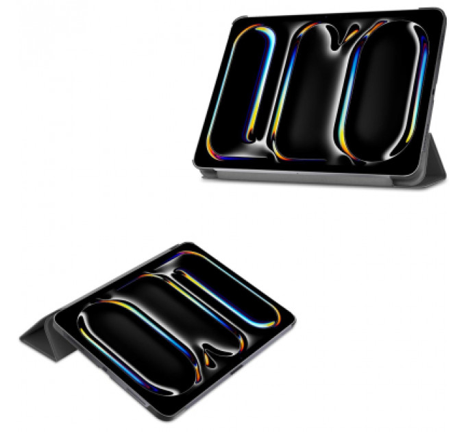 Чохол до планшета BeCover Smart Case Apple iPad Pro 11" M4 2024 Black Abstraction (711630)