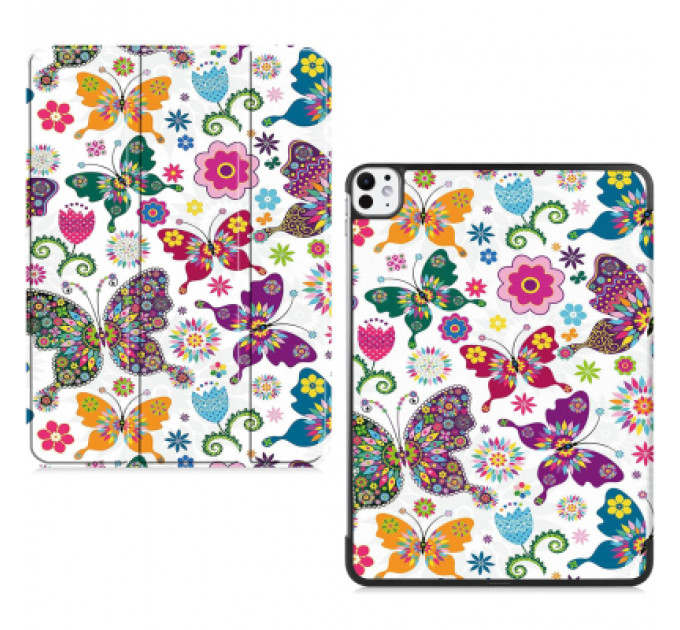 Чохол до планшета BeCover Smart Case Apple iPad Pro 11" M4 2024 Butterfly (711631)