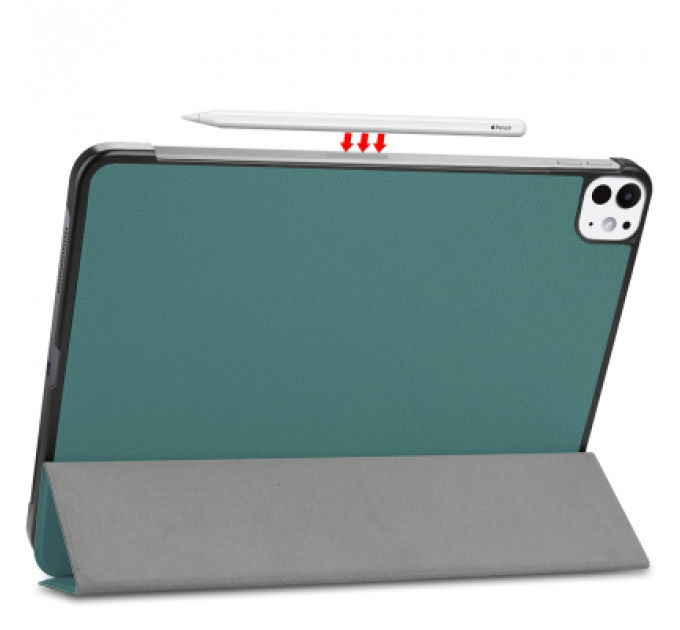Чохол до планшета BeCover Smart Case Apple iPad Pro 11" M4 2024 Dark Green (711623)