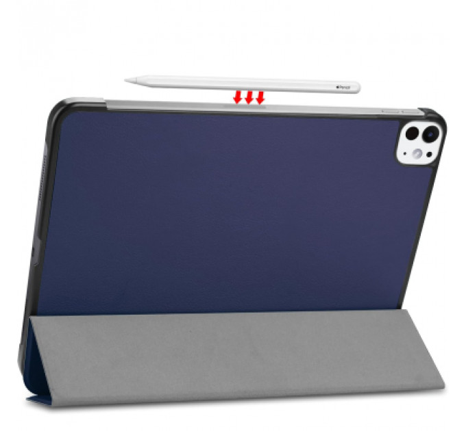 Чохол до планшета BeCover Smart Case Apple iPad Pro 11" M4 2024 Deep Blue (711622)