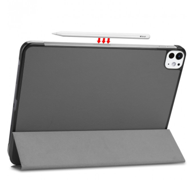 Чохол до планшета BeCover Smart Case Apple iPad Pro 11" M4 2024 Grey (711625)