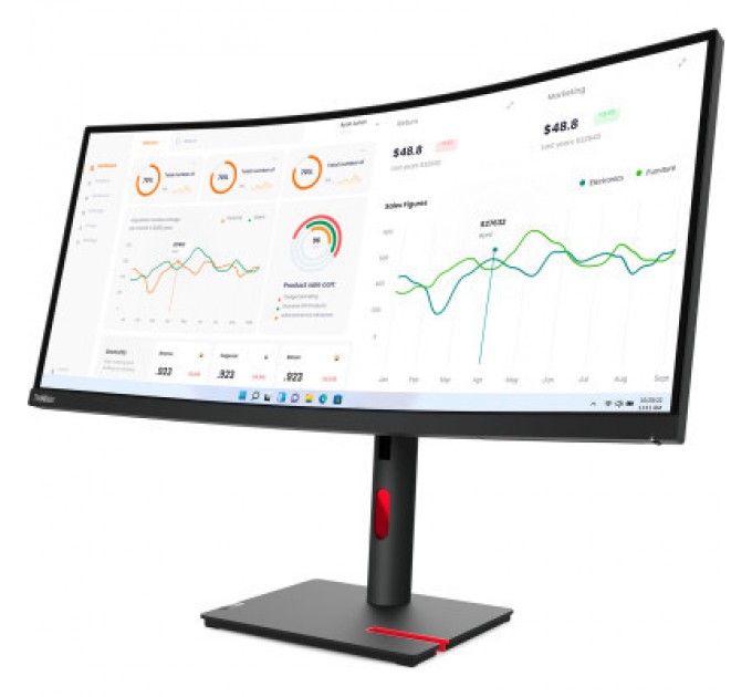 Lenovo Монітор Lenovo T34w-30 with MC60 (63D4ZAT1UA)
