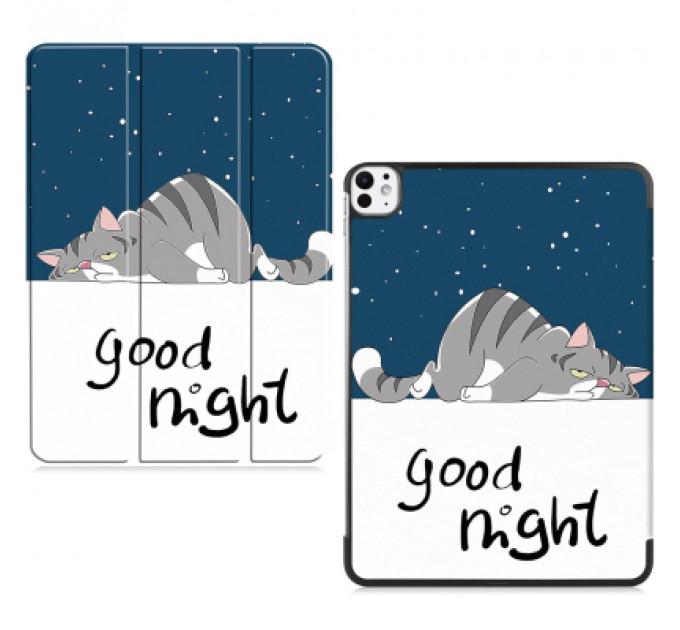 Чохол до планшета BeCover Smart Case Apple iPad Pro 13" M4 2024 Good Night (711651)