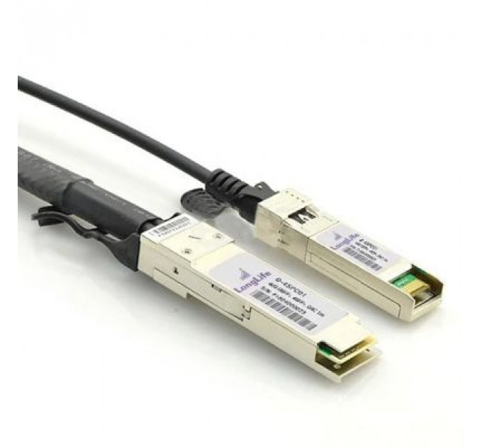 Оптичний патчкорд Alistar DAC-QSFP-4SFP+-1M