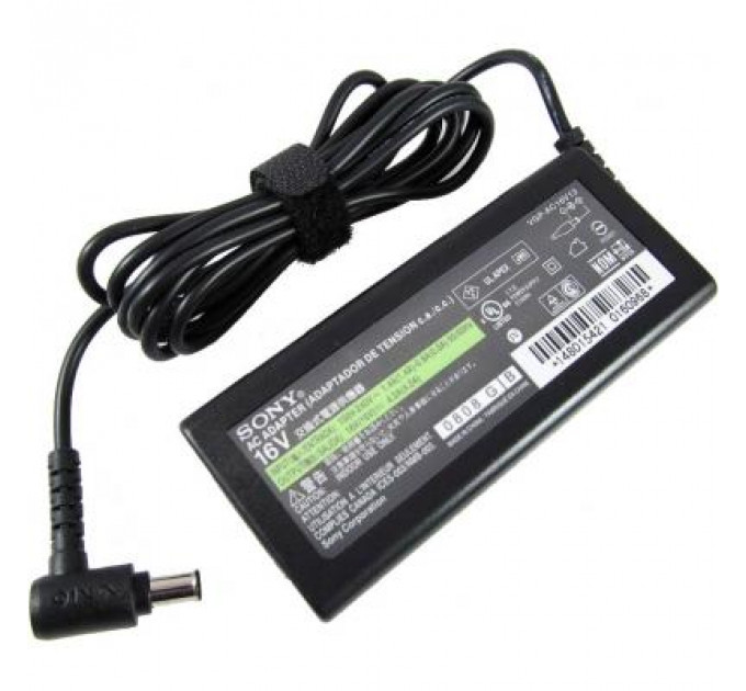 Блок живлення до ноутбуку Sony 64W 16V 4.0A разъем 6.5/4.4(pin inside) (VGP-AC16V13)