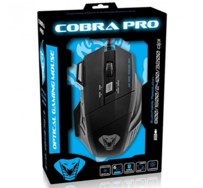 Мишка Media-Tech Cobra Pro USB Black (MT1115)