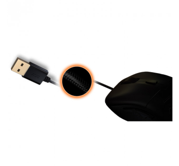 Мишка AOC GM530 RGB PMW3389 Kailh switch USB Black (GM530B)