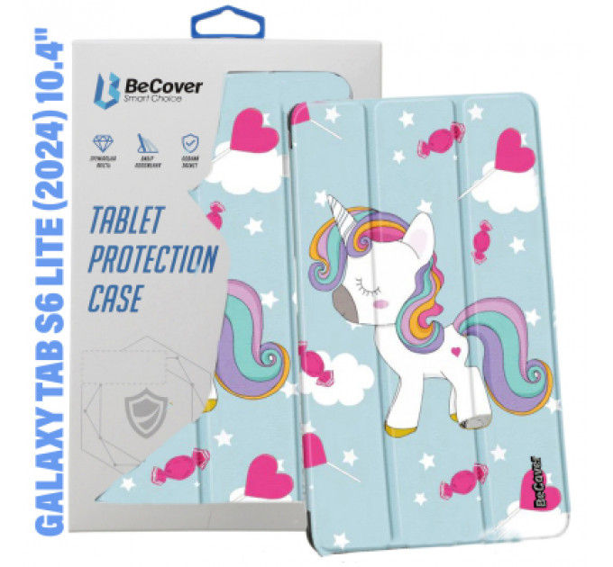 Чохол до планшета BeCover Smart Case Samsung Tab S6 Lite (2024) 10.4" P620/P625/P627 Unicorn (710835)