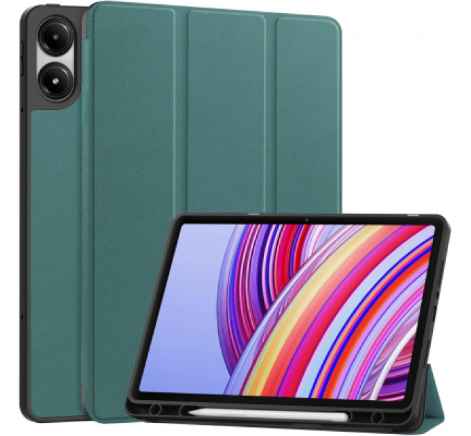 Чохол до планшета BeCover Flexible TPU Mate Xiaomi Poco Pad 12.1" Dark Green (711584)