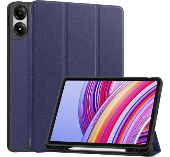 Чохол до планшета BeCover Flexible TPU Mate Xiaomi Poco Pad 12.1" Deep Blue (711583)