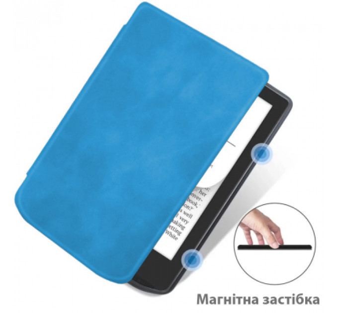Чохол до електронної книги BeCover Smart Case PocketBook 629 Verse / 634 Verse Pro 6" Light Blue (710973)
