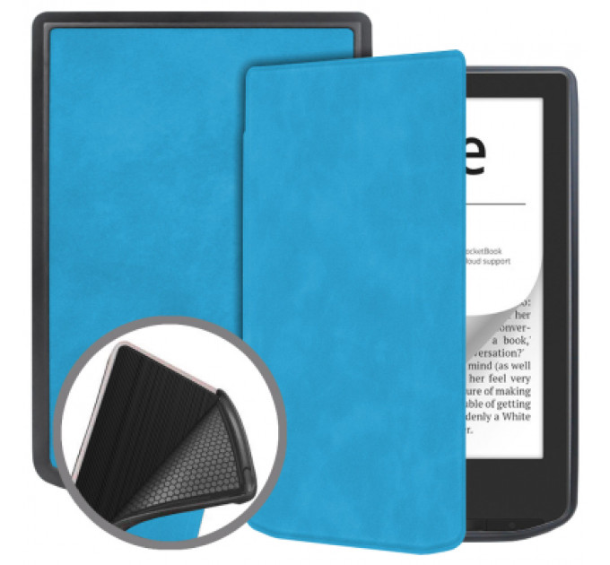 Чохол до електронної книги BeCover Smart Case PocketBook 629 Verse / 634 Verse Pro 6" Light Blue (710973)