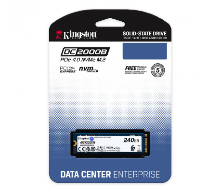 Накопичувач SSD M.2 2280 960GB Kingston (SEDC2000BM8/960G)