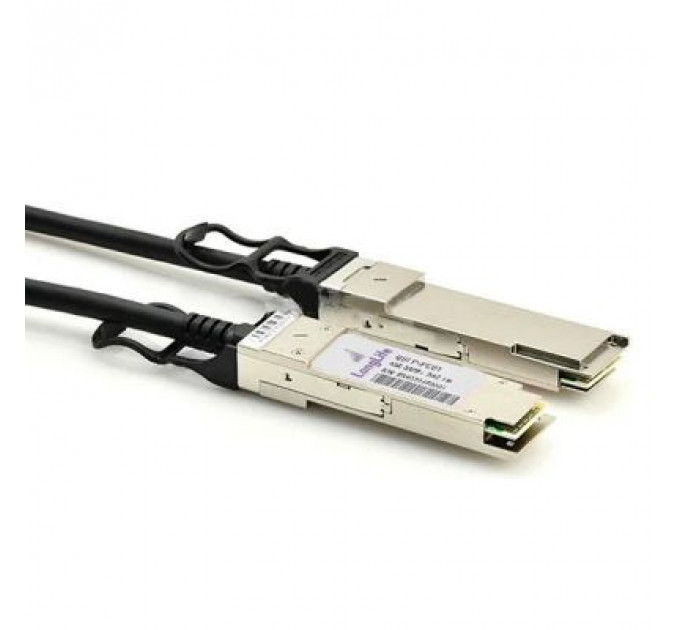Оптичний патчкорд Alistar QSFP to QSFP 40G Directly-attached Copper Cable 5M (DAC-QSFP-40G-5M)
