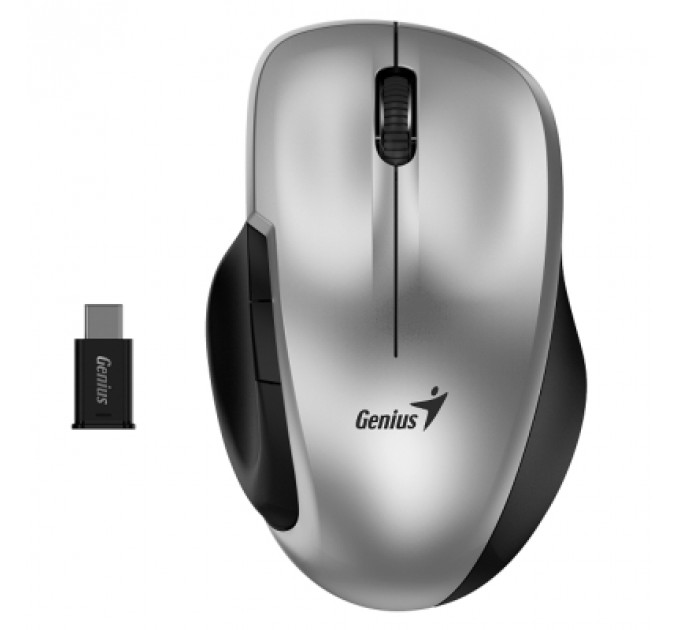 Мишка Genius Ergo 8200S Wireless Silver (31030029404)