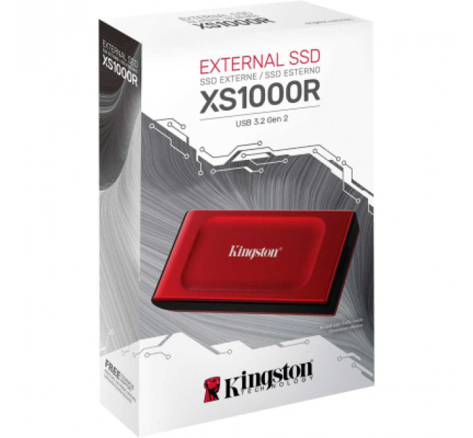 Накопичувач SSD USB-C 1TB Kingston (SXS1000R/1000G)