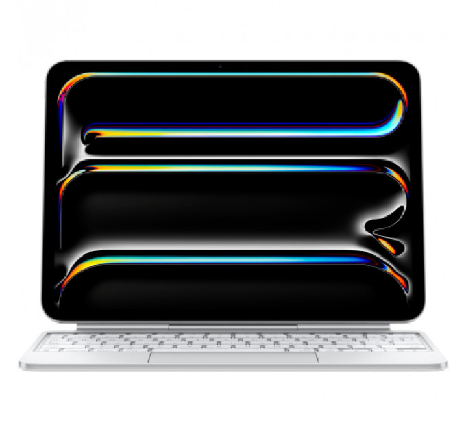 Чохол до планшета Apple Magic Keyboard for iPad Pro 11inch (M4) - Ukrainian - White,Model A2975 (MWR03UA/A)
