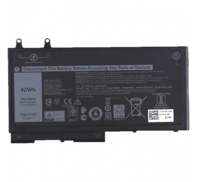 Акумулятор до ноутбука Dell Latitude 5400 1V1XF, 42Wh (3500mAh), 3cell, 11.1V, Li-ion AlSoft (A47940)