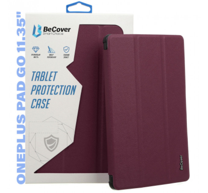 Чохол до планшета BeCover Smart Case OnePlus Pad Go 11.35" Red Wine (710991)