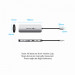 Концентратор Vention USB 3.1 Type-C to HDMI 4K60Hz/USB 3.0x2/RJ45/SD/TF/3.5mm/PD 100W Hub 9-in-1 (TQMHB)