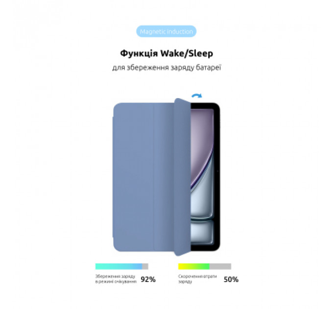 Чохол до планшета Armorstandart Smart Case iPad Air 11 2024 Light Violet (ARM78148)