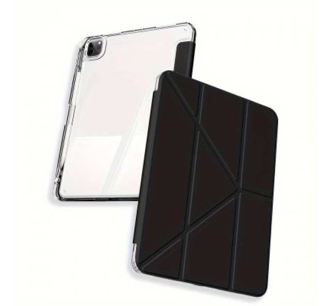 Чохол до планшета BeCover Ultra Slim Origami Transparent Apple iPad Pro 11" M4 2024 Black (711689)