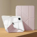 Чохол до планшета BeCover Ultra Slim Origami Transparent Apple iPad Pro 11" M4 2024 Pink (711691)