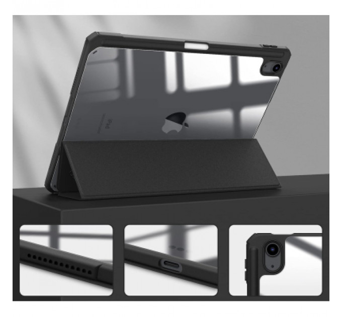 Чохол до планшета BeCover Soft Edge TPU Apple iPad Air 11" M2 2024 Black (711702)