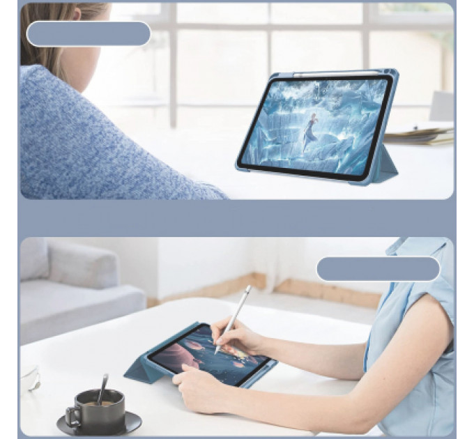 Чохол до планшета BeCover Soft Edge TPU Apple iPad Air 11" M2 2024 Blue Haze (711703)