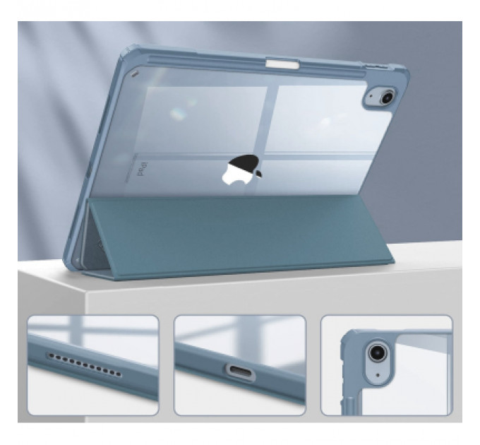 Чохол до планшета BeCover Soft Edge TPU Apple iPad Air 11" M2 2024 Blue Haze (711703)