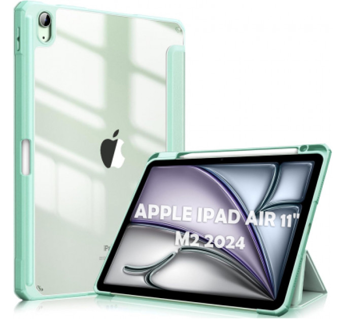 Чохол до планшета BeCover Soft Edge TPU Apple iPad Air 11" M2 2024 Light Green (711704)
