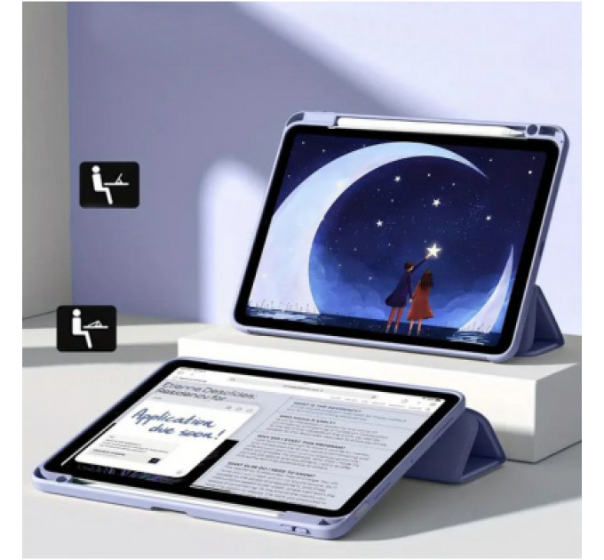Чохол до планшета BeCover Soft Edge TPU Apple iPad Air 11" M2 2024 Purple (711707)