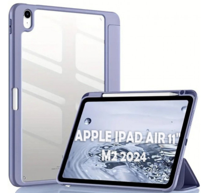 Чохол до планшета BeCover Soft Edge TPU Apple iPad Air 11" M2 2024 Purple (711707)