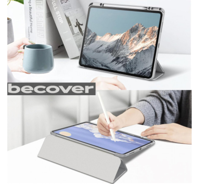 Чохол до планшета BeCover Soft Edge TPU Apple iPad Air 13" M2 2024 Gray (711712)