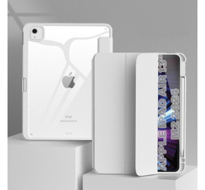 Чохол до планшета BeCover Soft Edge TPU Apple iPad Air 13" M2 2024 Gray (711712)