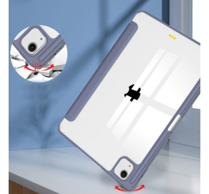 Чохол до планшета BeCover Soft Edge TPU Apple iPad Air 13" M2 2024 Purple (711713)