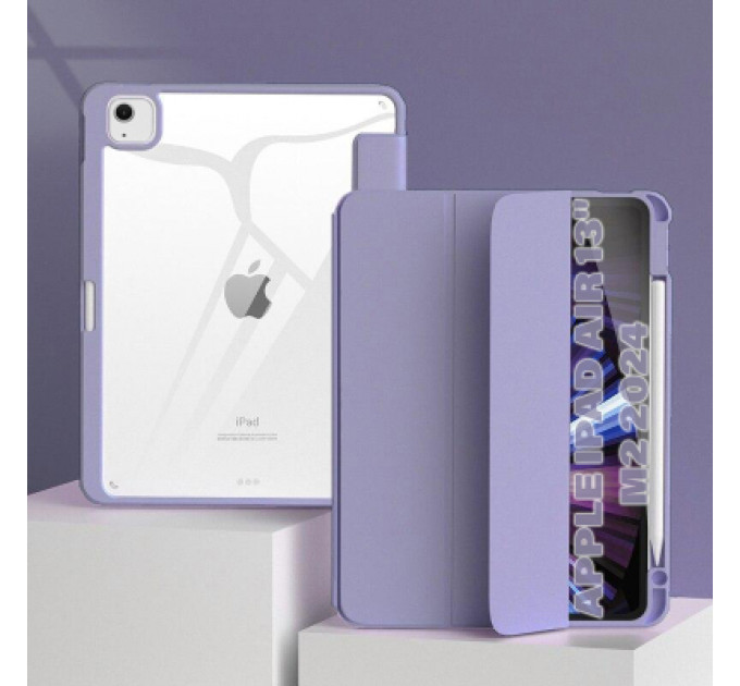 Чохол до планшета BeCover Soft Edge TPU Apple iPad Air 13" M2 2024 Purple (711713)