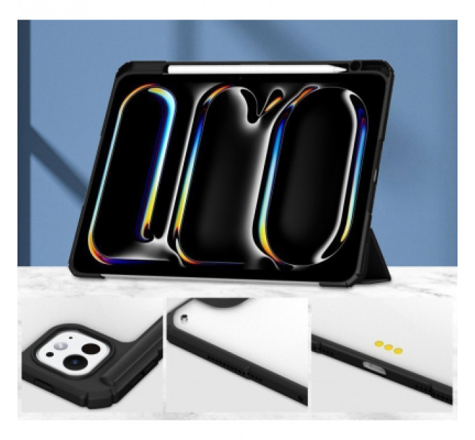 Чохол до планшета BeCover Soft Edge TPU Apple iPad Pro 11" M4 2024 Black (711714)