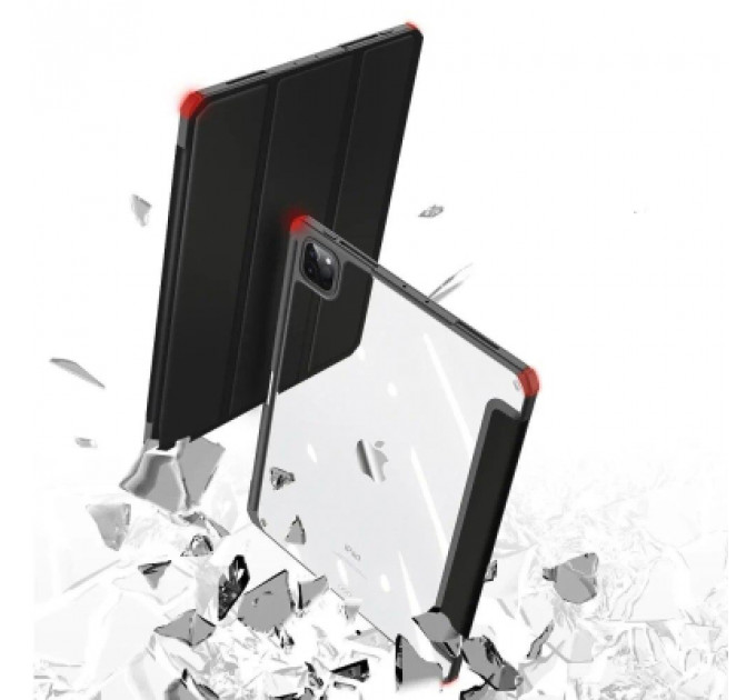 Чохол до планшета BeCover Soft Edge TPU Apple iPad Pro 12.9 2020/2021/2022 Black (711708)