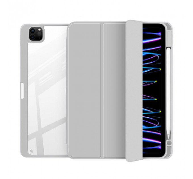 Чохол до планшета BeCover Soft Edge TPU Apple iPad Pro 12.9 2020/2021/2022 Gray (711709)