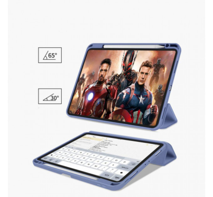 Чохол до планшета BeCover Soft Edge TPU Apple iPad Pro 12.9 2020/2021/2022 Purple (711710)