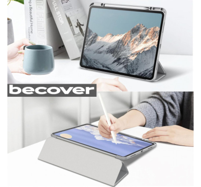 Чохол до планшета BeCover Soft Edge TPU Apple iPad Pro 13" M4 2024 Gray (711718)