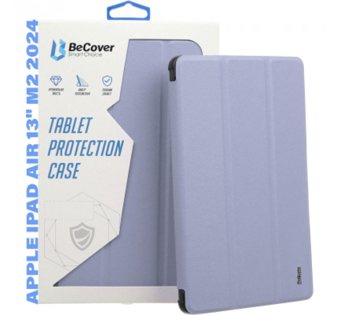 Чохол до планшета BeCover Soft Edge TPU Apple iPad Pro 13" M4 2024 Purple (711719)