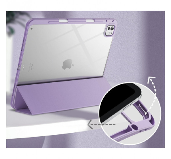 Чохол до планшета BeCover Soft Edge TPU Apple iPad Pro 13" M4 2024 Purple (711719)