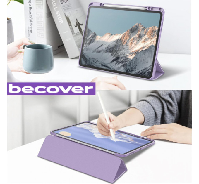 Чохол до планшета BeCover Soft Edge TPU Apple iPad Pro 13" M4 2024 Purple (711719)