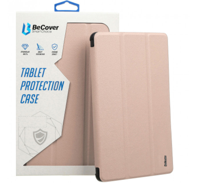 Чохол до планшета BeCover Tri Fold Hard Apple iPad Air 13" M2 2024 Pink (711724)
