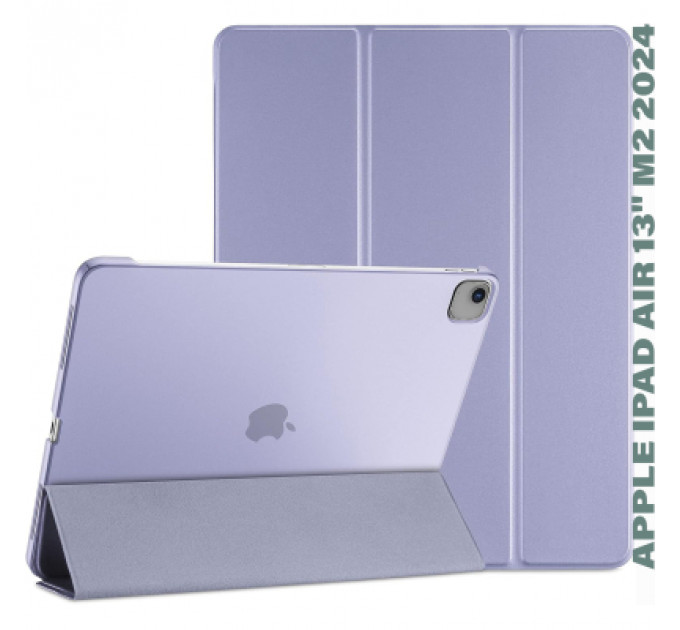 Чохол до планшета BeCover Tri Fold Hard Apple iPad Air 13" M2 2024 Purple (711725)