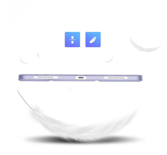 Чохол до планшета BeCover Tri Fold Hard Apple iPad Air 13" M2 2024 Purple (711725)