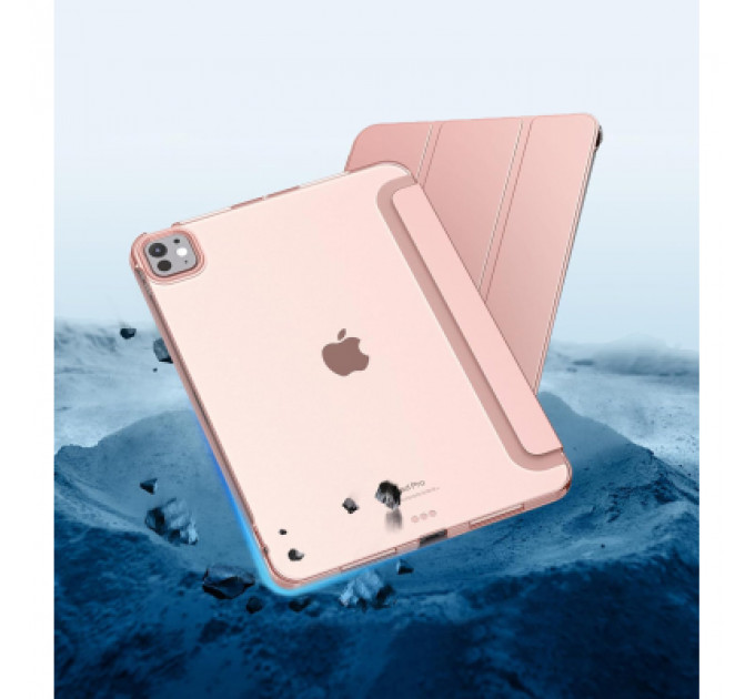 Чохол до планшета BeCover Tri Fold Hard Apple iPad Pro 11" M4 2024 Pink (711728)